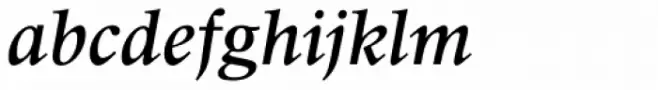 Academica Text Italic