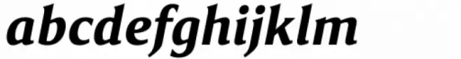 Accia Piano Bold Italic
