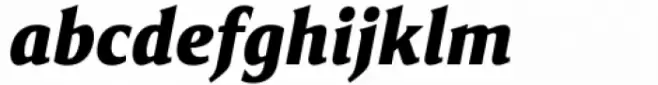 Accia Piano Extra Bold Italic