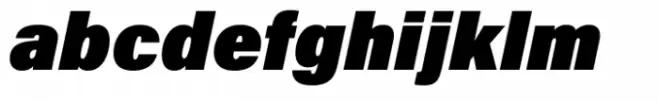 Acumin SemiCondensed Ultra Black Italic