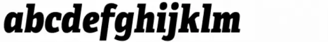 Adelle Extrabold Italic Cnd