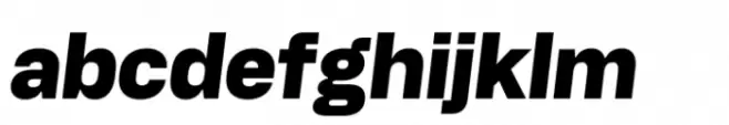Alliance No 2 Black Italic