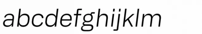 Alliance No 2 Light Italic