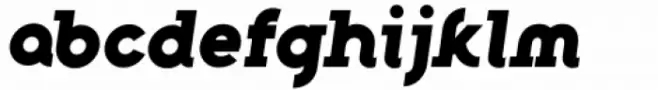 Along Slab Work Extra Bold Italic