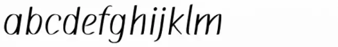 Anelo Condensed Light Italic