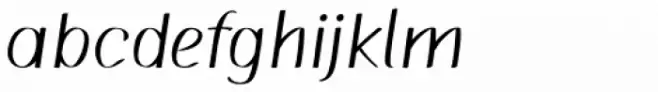 Anelo Light Italic