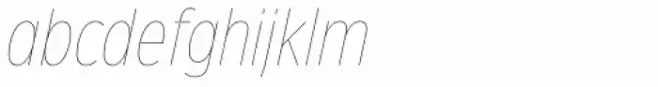 Ansage Hairline CD Italic