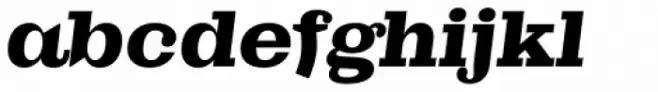 Antique Central Black Italic