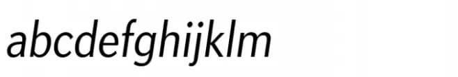 Apres Narrow Light Italic