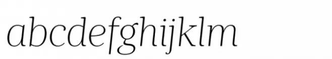 Ardina Text Light Italic