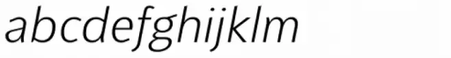 Aretha Light Italic