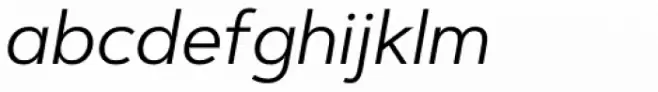 Artegra Sans Alt Regular Italic