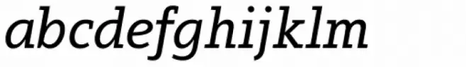 Arventa Slab Pro Medium Italic