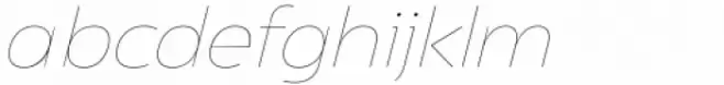 Asgard Fit Thin Italic