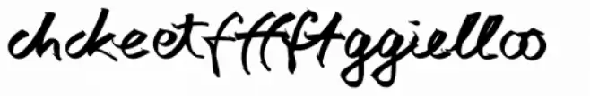 Autograph Script EF Bold Extras