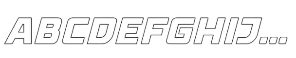 Avega SS Italic Outline