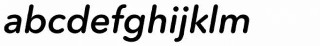 Avenir Next Rounded Pro Demi Italic