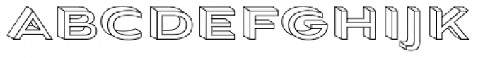 Aviano Sans Layers 3-D Wireframe