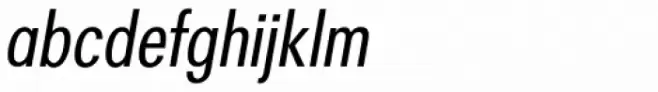 Avus Pro Condensed Italic