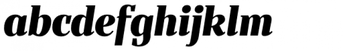 Bandera Display Cyrillic Heavy Italic