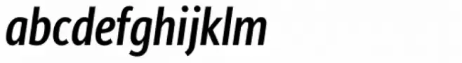 Bartholeme Sans Bold Italic