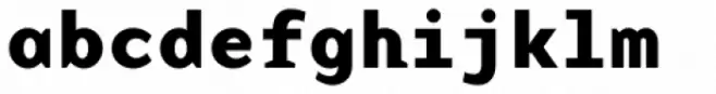 Base Monospace Wide Bold