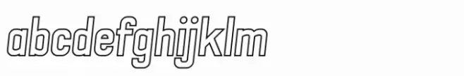 Basketto Strong Outline Italic