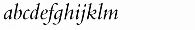 Bembo Infant Infant Italic