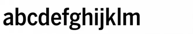 Benton Sans Std Condensed Medium