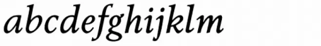 Berling Nova Text Italic