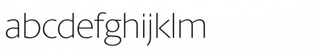 Berlingske Sans Std Extralight