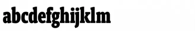 Berlingske Slab ExtraCondensed Std Extrabold