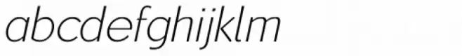 Bernhard Signature Thin Italic