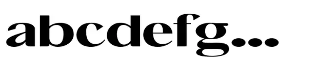 Bia Sans High Bold Expanded