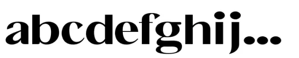 Bia Sans High Bold Extended
