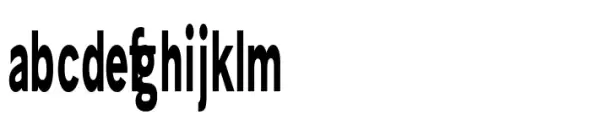 Bia Sans Low Bold Compressed