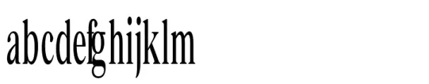 Bia Serif Low Medium Compressed