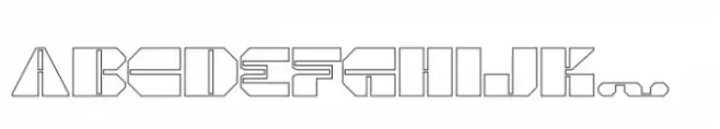 Black Circuit Outline