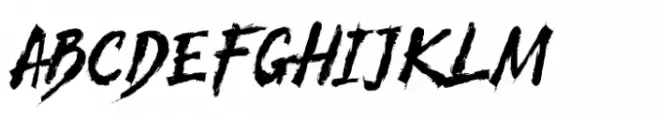 BlackBeast Typeface Regular