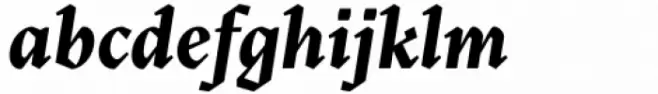 Blizka Heavy Italic