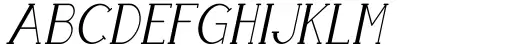 Boldatin Light Slanted Condensed
