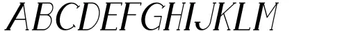 Boldatin Slanted Condensed