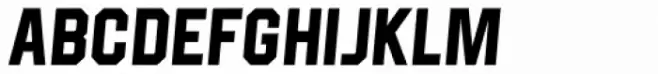 Born Strong Black Italic