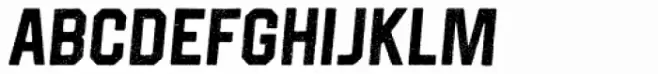 Born Strong Bold Italic Rough