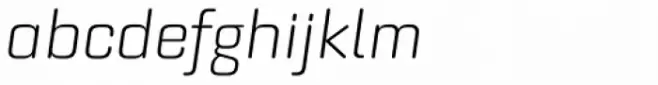 Bourgeois Rounded Light Italic