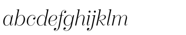 Boutique Serif L Thin Italic