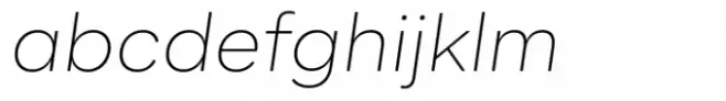 BR Segma Extra Light Italic