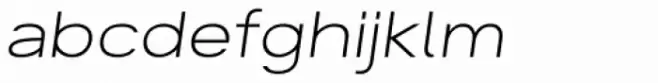Breul Grotesk A Thin Italic