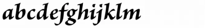 Brioso Pro Caption Bold Italic