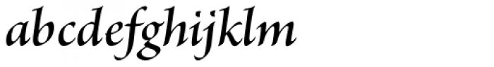 Brioso Pro SubHead SemiBold Italic